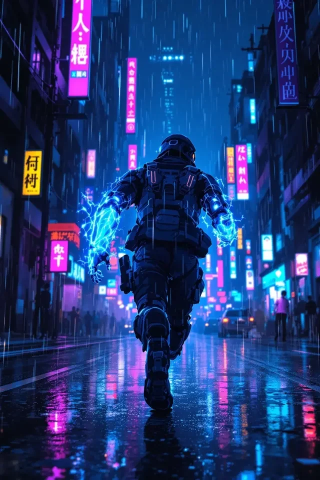 赛博夜行录 - 樱花动漫官网霓虹分镜画面